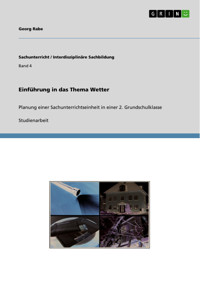 Einführung in das Thema Wetter - Georg Rabe - E-Book