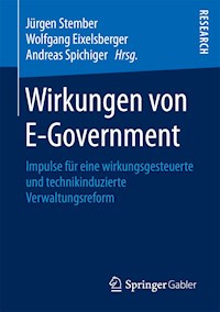 Wirkungen von E-Government -  - E-Book