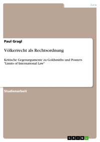 Völkerrecht als Rechtsordnung - Paul Gragl - E-Book