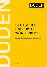 Duden – Deutsches Universalwörterbuch -  - E-Book