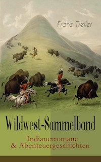 Wildwest-Sammelband: Indianerromane & Abenteuergeschichten - Franz Treller - E-Book