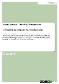 Experimentieren im Sachunterricht - Anne Clemens - E-Book