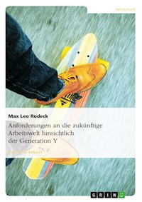 Anforderungen an die zukünftige Arbeitswelt hinsichtlich der Generation Y - Max Leo Rodeck - E-Book
