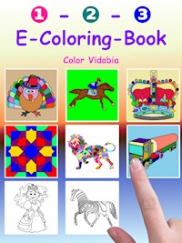 1-2-3 E-Coloring-Book - Color Vidobia - kostenlos E-Book