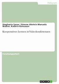 Kooperatives Lernen in Videokonferenzen - Stephanie Sasse - E-Book