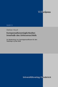 Kompensationsmöglichkeiten innerhalb des Untreuenachteils - Stefan Hoof - E-Book