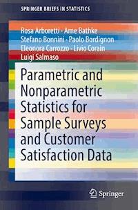 Parametric and Nonparametric Statistics for Sample Surveys and Customer Satisfaction Data - Rosa Arboretti - E-Book