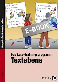 Das Lese-Trainingsprogramm: Textebene - Weber Annette - E-Book
