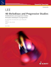 40 Melodious and Progressive Studies - Sebastian Lee - E-Book