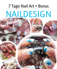 7 Tage Nail Art + Bonus - Kristin Ostheer-Suslik - E-Book