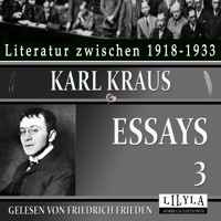 Essays 3 - Karl Kraus - Hörbuch