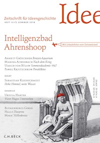 Zeitschrift für Ideengeschichte Heft XII/2 Sommer 2018 -  - E-Book