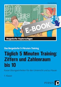 Täglich 5 Minuten Training: Ziffern und ZR bis 10 - Klara Kirschbaum - E-Book