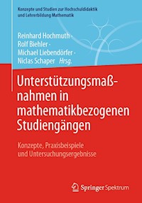 Unterstützungsmaßnahmen in mathematikbezogenen Studiengängen -  - E-Book