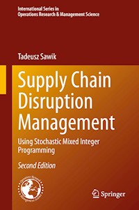 Supply Chain Disruption Management - Tadeusz Sawik - E-Book