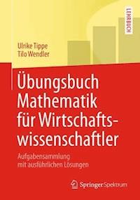 Übungsbuch Mathematik für Wirtschaftswissenschaftler - Tilo Wendler - E-Book