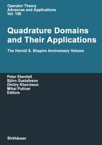 Quadrature Domains and Their Applications - - E-Book