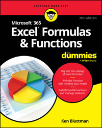 Microsoft 365 Excel Formulas & Functions For Dummies - Ken Bluttman - E-Book