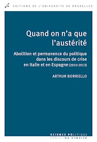 Quand on n'a que l'austérité - Arthur Borriello - E-Book