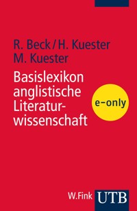 Basislexikon anglistische Literaturwissenschaft - Rudolf Beck - E-Book