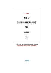 NOTIZ ZUM UNTERGANG DER WELT - Mile Stojić - E-Book
