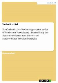 Kaufmännisches Rechnungswesen in der öffentlichen Verwaltung - Darstellung des Reformprozesses und Diskussion ausgewählter Problembereiche - Tobias Brechtel - kostenlos E-Book