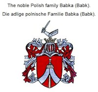 The noble Polish family Babka. Die adlige polnische Familie Babka. - Werner Zurek - E-Book