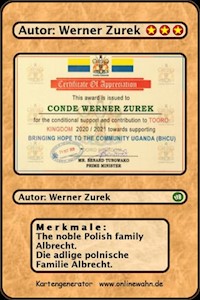 The noble Polish family Albrecht. Die adlige polnische Familie Albrecht. - Werner Baron v. Zurek Eichenau - E-Book