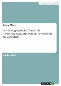 Der demographische Wandel als Herausforderung an sowie als Potential für die Wirtschaft - Conny Meyer - E-Book