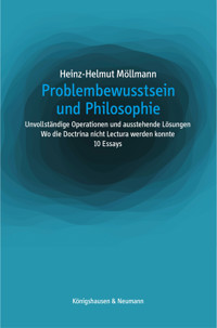 Problembewusstsein und Philosophie - Heinz-Helmut Möllmann - E-Book