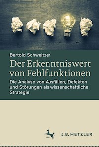 Der Erkenntniswert von Fehlfunktionen - Bertold Schweitzer - E-Book