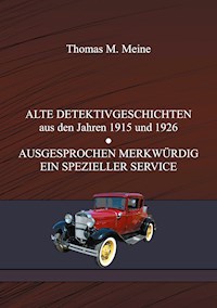 ALTE DETEKTIVGESCHICHTEN - Edwin Balmer - E-Book