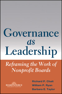 Governance as Leadership - Richard P. Chait - E-Book