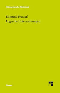 Logische Untersuchungen - Husserl Edmund - E-Book