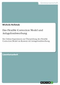 Das Flexible Correction Model und Anlagefondswerbung - Michele Rellstab - E-Book
