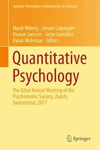 Quantitative Psychology -  - E-Book