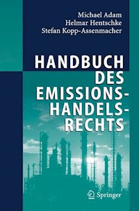 Handbuch des Emissionshandelsrechts - Michael Adam - E-Book