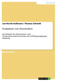 Evaluation von Netzwerken - Jan-Henrik Koßmann - E-Book