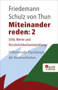 Miteinander reden 2 - Friedemann Schulz von Thun - E-Book
