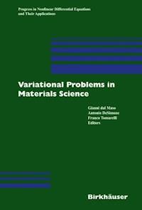 Variational Problems in Materials Science -  - E-Book