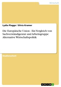 Die Europäische Union - Ein Vergleich von Sachverständigenrat und Arbeitsgruppe Alternative Wirtschaftspolitik - Lydia Plagge - E-Book