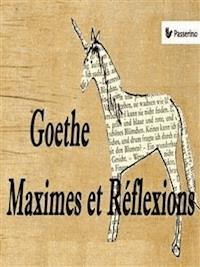 Maximes et Réflexions - Wolfgang Goethe - E-Book