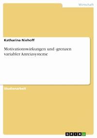 Motivationswirkungen und -grenzen variabler Anreizsysteme - Katharina Niehoff - E-Book