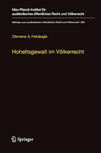 Hoheitsgewalt im Völkerrecht - Clemens A. Feinäugle - E-Book