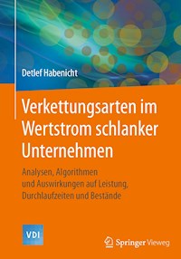 Verkettungsarten im Wertstrom schlanker Unternehmen - Detlef Habenicht - E-Book