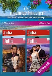 Vier mächtige Griechen - Wenn die Leidenschaft den Stolz besiegt! (2 Miniserien) - Jennifer Faye - E-Book