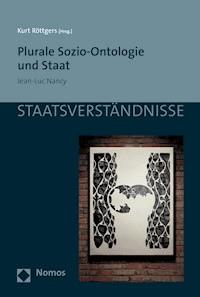 Plurale Sozio-Ontologie und Staat -  - E-Book