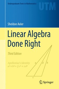 Linear Algebra Done Right - Sheldon Axler - E-Book