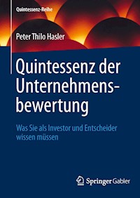 Quintessenz der Unternehmensbewertung - Peter Thilo Hasler - E-Book