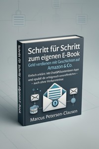 Schritt für Schritt zum eigenen E-Book: Geld verdienen mit Geschichten auf Amazon & Co. - Marcus PC Petersen - Clausen - E-Book